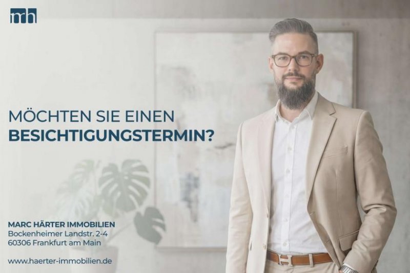 Frankfurt am Main Vermietete 3-Zimmer-Wohnung mit Südwest-Balkon in Frankfurt-Ginnheim Wohnung kaufen