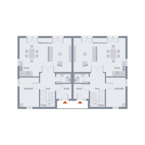 Karben Der Preis geht HALBE-HALBE! *OKAL 2-Familienhaus auf 500m² Grundstück* Haus kaufen