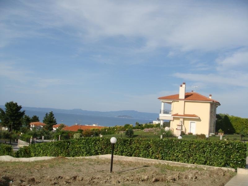 Chalkidike Peukochori Villas in Chalkidike Peukochori mit einmaligen Blick aufs Meer Haus kaufen