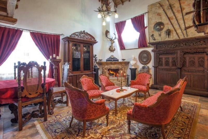 Possidi Chalkidiki Luxus Stein Villa mit 450 m2 Wohnfläche, Grundstückfläche 800 m2 in Possidi Chalkidike zu verkaufen Haus kaufen