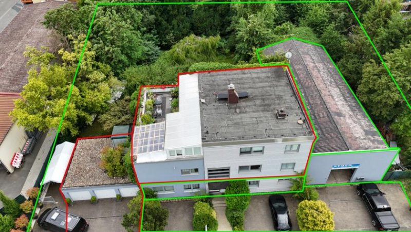 Rodgau DIETZ: Büro-, Lagerhalle und Baugrundstück zu verkaufen! Gewerbe kaufen