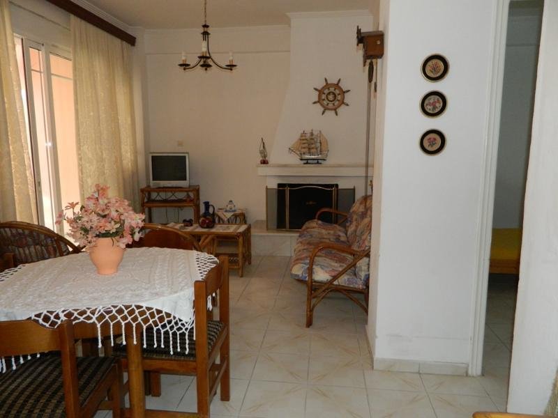 Nea Plagia 60 qm Wohnung Vollmöbliert in Nea Flogita Chalkidiki ca. 50 Meter entfernt vom Strand Wohnung kaufen