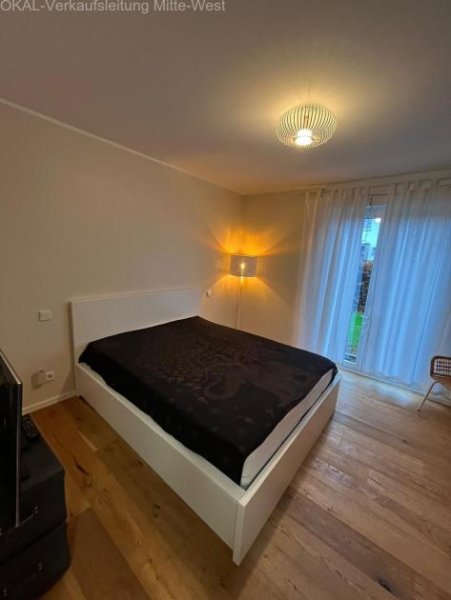 Bruchköbel Exklusive barrierefreie Neubauwohnung mit 185 m² Privatgarten, Tiefgarage, Aufzug und hochwertiger Ausstattung Wohnung kaufen