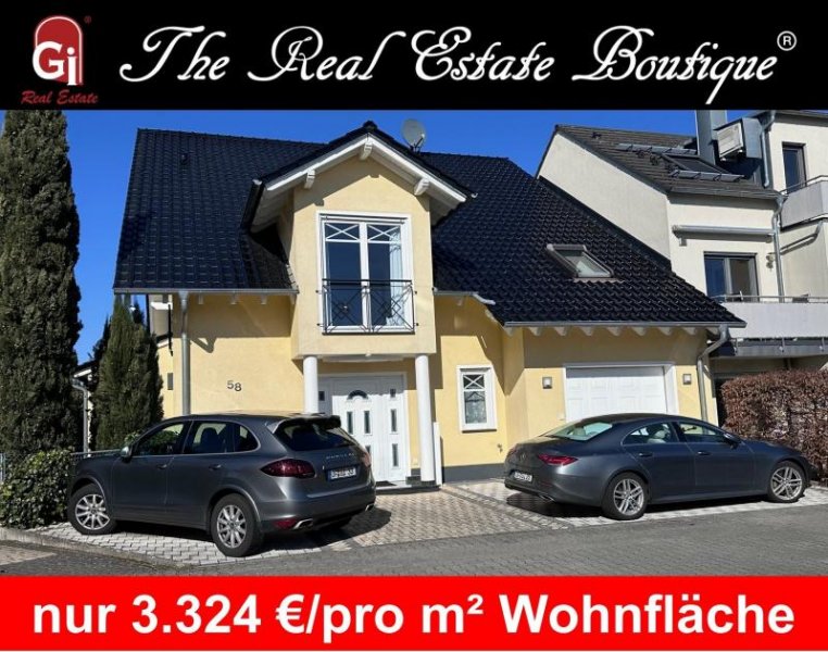 Seligenstadt das beste Preis-Leistungsverhältnis in Seligenstadt - 3.324 Euro pro m² Luxus-Wohnfläche Haus kaufen