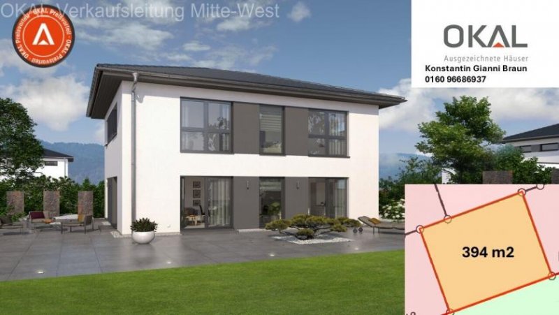 Seligenstadt Inklusive Grundstück: Sonnige Stadtvilla mit Walmdach Haus kaufen