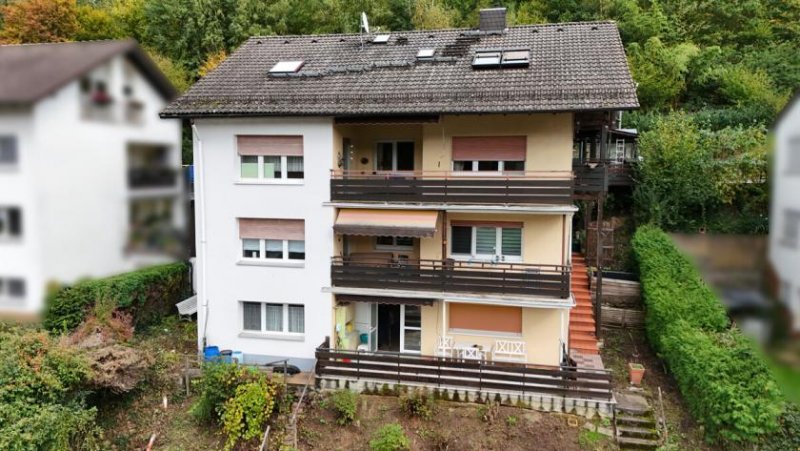 Bad Soden-Salmünster DIETZ: 2 bis 3 Familienhaus mit schönem Blick, Doppelgarage in Waldrandlage! 1 Wohneinheit frei! Haus kaufen
