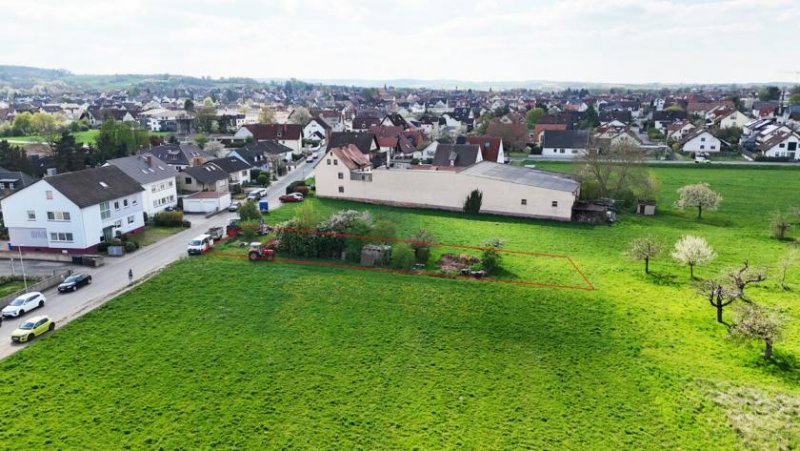 Großostheim DIETZ: Feldrandlagen-Baugrundstück für 1-2 Familienhaus in Großostheim zu verkaufen! Grundstück kaufen