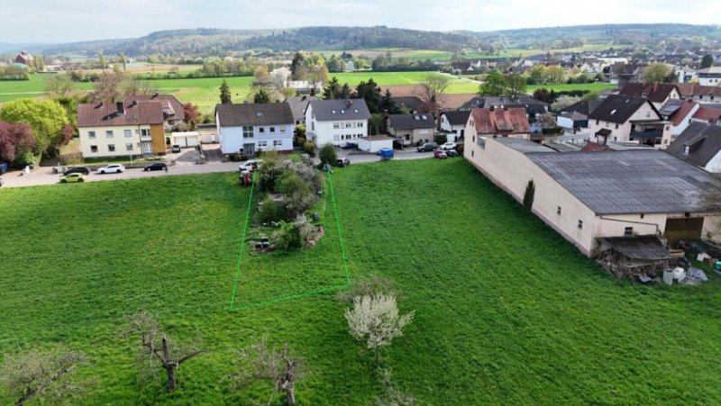 Großostheim DIETZ: Feldrandlagen-Baugrundstück für 1-2 Familienhaus in Großostheim zu verkaufen! Grundstück kaufen