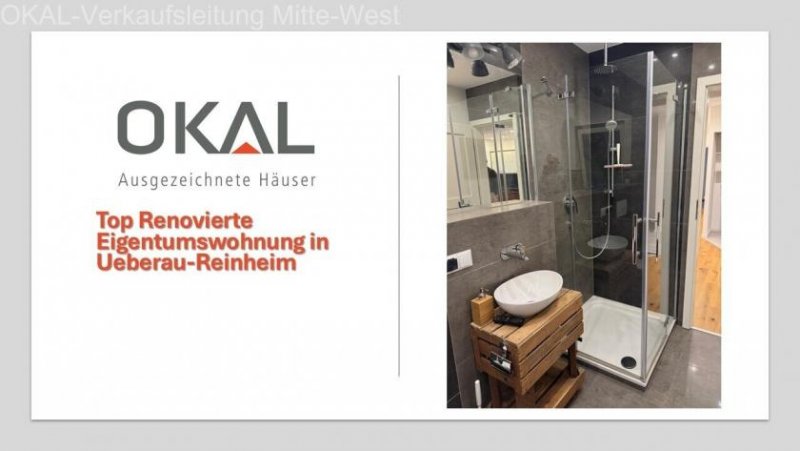 Reinheim Top Renovierte Eigentumswohnung mit Balkon, Tiefgarage, Kellerraum und Gartenmitbenutzung Wohnung kaufen