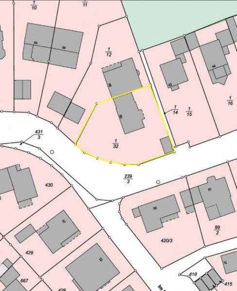 Mühltal Attraktives Baugrundstück (Abriss) in begehrter Wohnlage von Mühltal-Traisa Grundstück kaufen