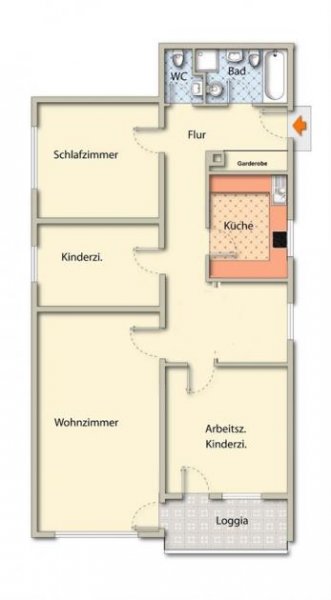 Bensheim BENSHEIM – AKTUELL VERMIETET: 4 ½ ZKB – ETW MIT TG-STELLPLATZ UND BALKON! Wohnung kaufen