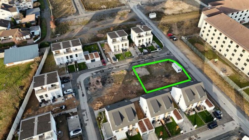 Babenhausen DIETZ: 3 Reihenhausgrundstücke mit Baugenehmigungen im neuen Babenhäuser Wohnquartier Kaisergärten! Grundstück kaufen