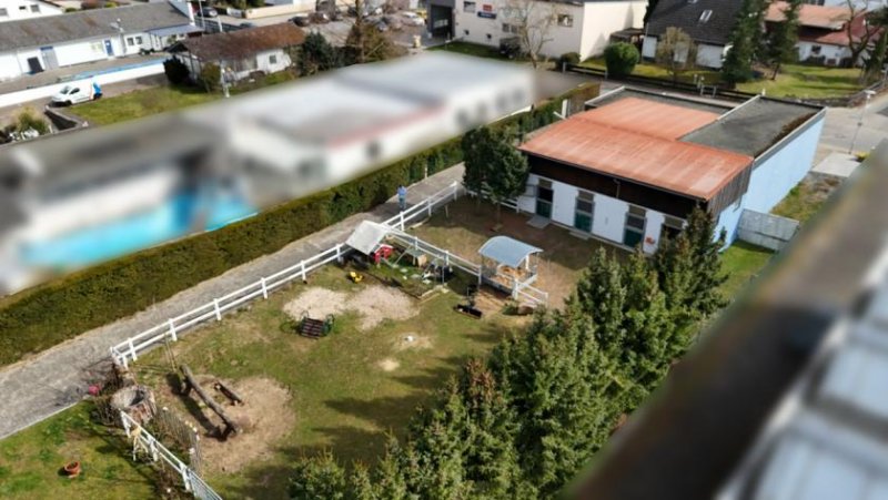 Babenhausen DIETZ: **VERKAUFT** Platz Für Ross und Reiter! Wohnhaus + Gewerbegebäude mit 6 Pferdestallungen Gewerbe kaufen