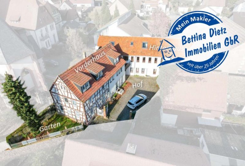Münster (Landkreis Darmstadt-Dieburg) DIETZ: 2 Häuser auf einem Grundstück mit 3-4 Wohneinheiten inklusive Ausbaupotenzial! Haus kaufen