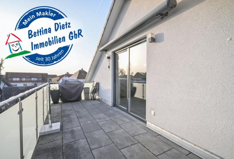 Groß-Zimmern **RESERVIERT**DIETZ: Moderne Dachgeschosswohnung in zentraler Lage von Groß-Zimmern! Wohnung kaufen
