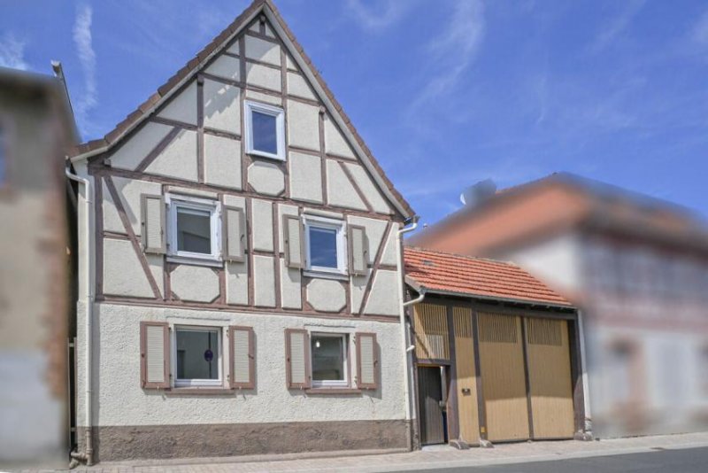 Schaafheim DIETZ: Modernisiertes Fachwerkhaus mit Nebengebäude - PV mit Speicher - in Schaafheim OT Mosbach! Haus kaufen