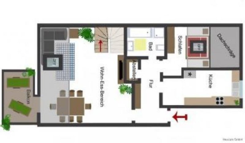 Flörsheim Flexible Wohnung: großzügig für Singles, stilsicher für Paare und pflegeleicht für die Familie! Wohnung kaufen