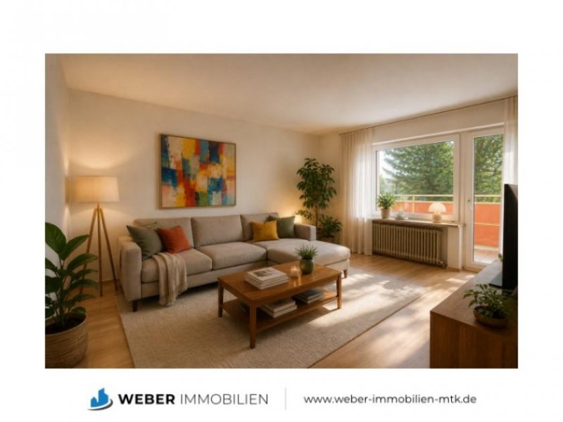 Hattersheim am Main Seniorengerechte ETW mit SONNEN-Balkon + TGL- Bad + OPTIMALE Infrastruktur + TG-Stellplatz Wohnung kaufen