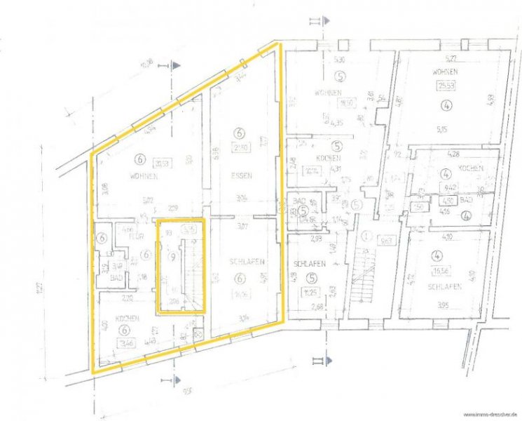 Saarbrücken Großzügige 3 ZKB Wohnung mit Garage direkt am St. Arnualer Markt Wohnung kaufen