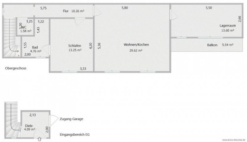 Saarbrücken Ruhige 2 ZKB Wohnung direkt am St. Arnualer Markt Wohnung kaufen