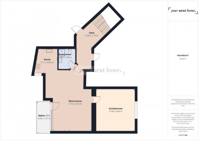 St. Ingbert Zwischen Himmel und Heimat – gepflegte Etagenwohnung zu verkaufen! Wohnung kaufen