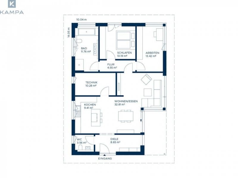 Homburg Ein Haus mit hoher Energieeffizienz, das laufende Kosten dauerhaft senkt. Haus kaufen