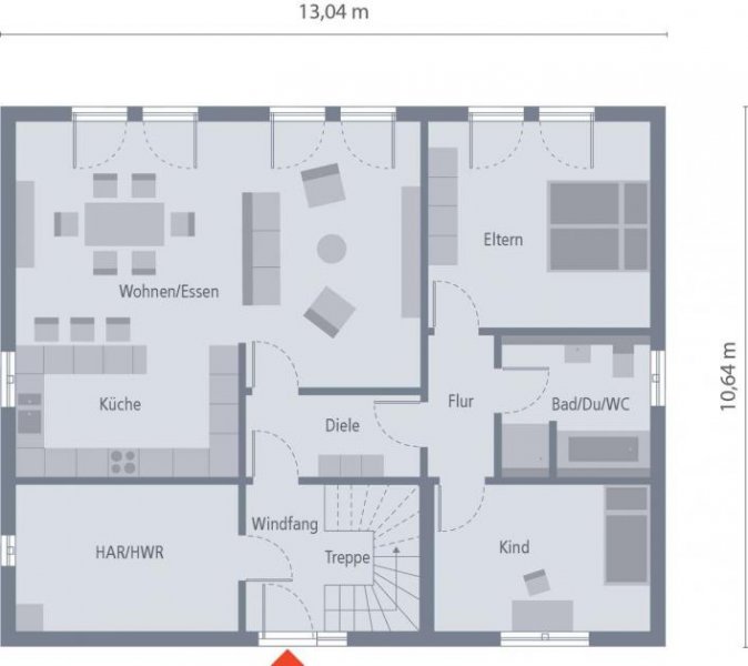 Hauptstuhl Raum für das wahre Glück Haus kaufen