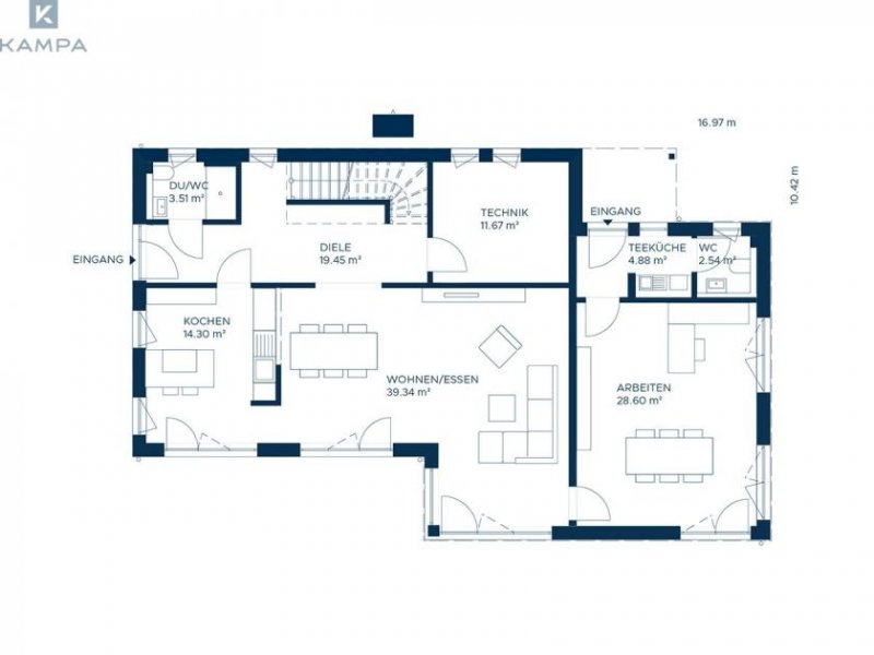 Matzenbach Ihr modernes Familiendomizil - Ästhetik trifft Lebenskomfort Haus kaufen