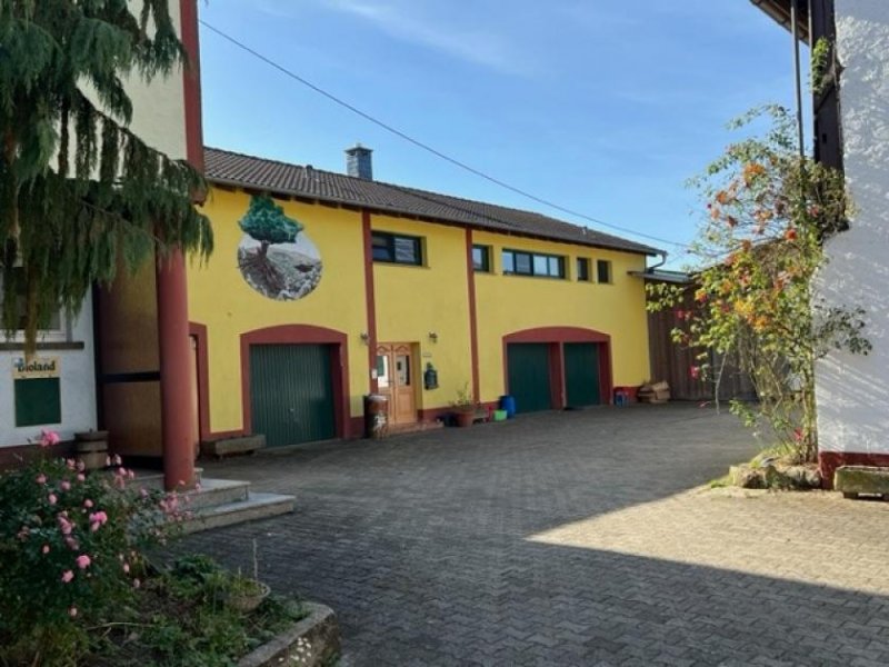Becherbach Aussiedlerhof in Alleinlage in der Nähe von Meisenheim zu verkaufen. Haus kaufen