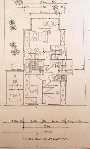 Mannheim ObjNr:19762 - Sehr gepflegte 3-Zimmer ETW mit Garage in Mannheim-Rheinau Wohnung kaufen