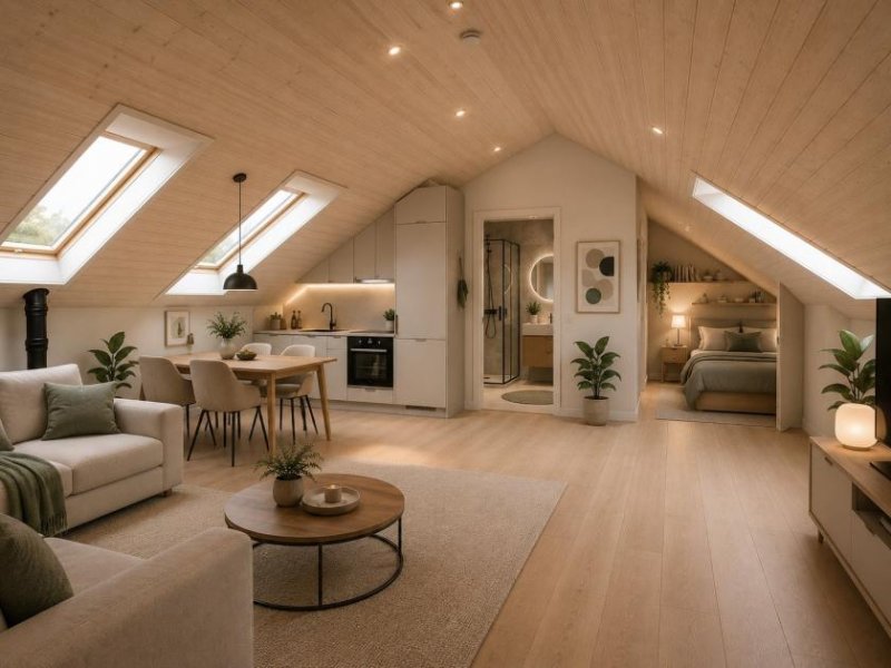 Mannheim Dachspeicher zum Ausbau in kleinem Parteienhaus - viel Potential & tolle Lage Wohnung kaufen