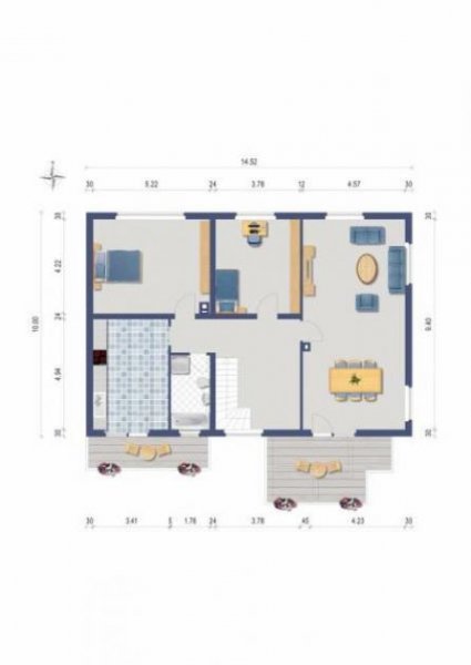 St. Leon-Rot St. Leon-Rot: 2-FH 130m²+119m², Scheune, FREI, keine K-Prov. Haus kaufen