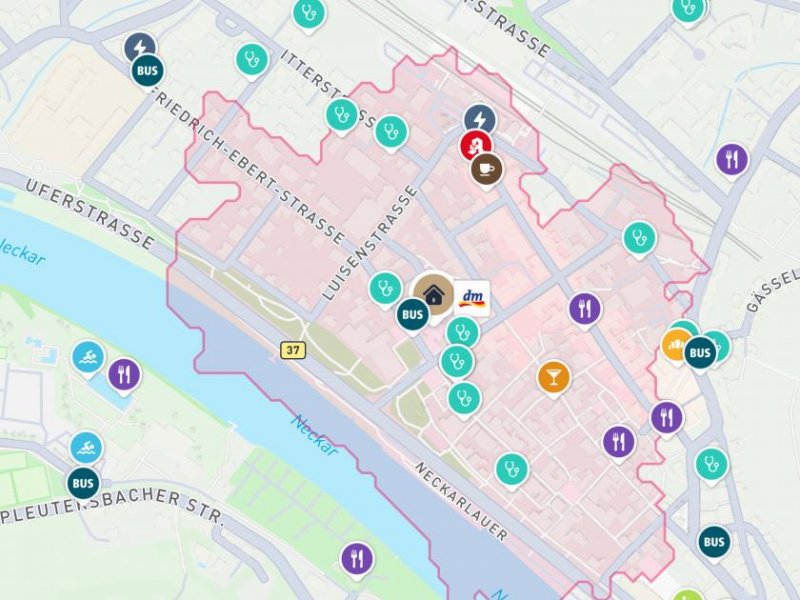Eberbach ATIK: Traditionsreiches Konditorei-Café in bester Innenstadtlage von Eberbach Gewerbe kaufen
