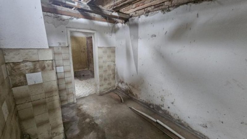 Weinheim ObjNr:B-19720 - Entkerntes, kleines EFH mit Terrasse und Garage in Weinheim/Bergstr. Haus kaufen