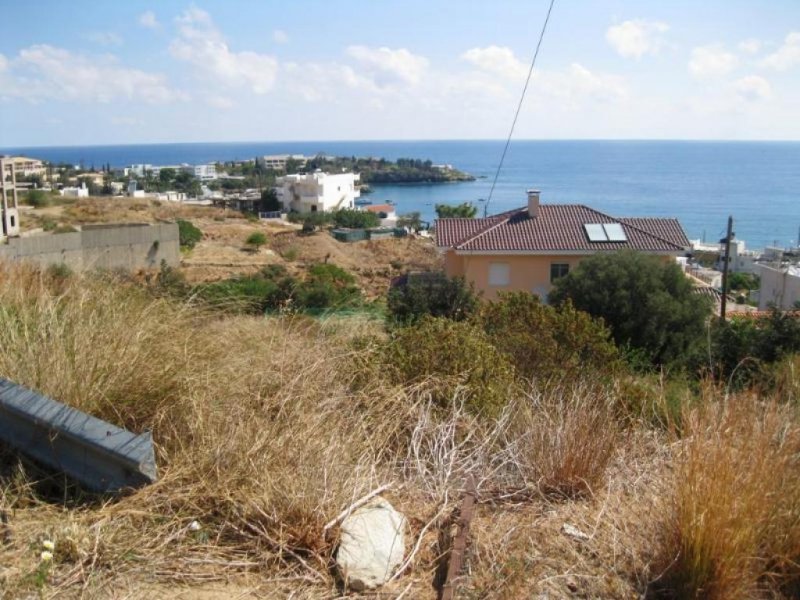 Agia Pelagia Kreta Wunderschönes Grundstück 1.600 qm mit einmaligen Blick aufs Meer auf der Insel Kreta Grundstück kaufen