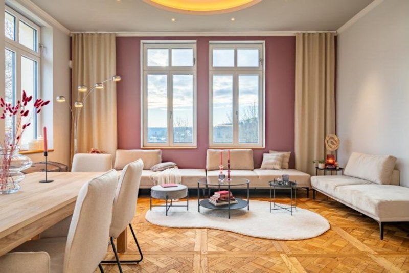 Stuttgart EINZIGARTIGE EXKLUSIVLAGE - 3-ZIMMER HOCHPARTERRE MIT WELLNESSBAD UND LOGGIA Wohnung kaufen