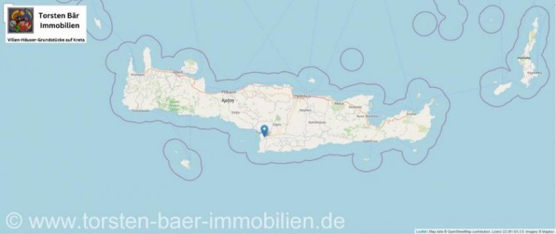 Kamilari Kreta, Kamilari, Baugrundstück mit Baugenehmigung. Grundstück kaufen