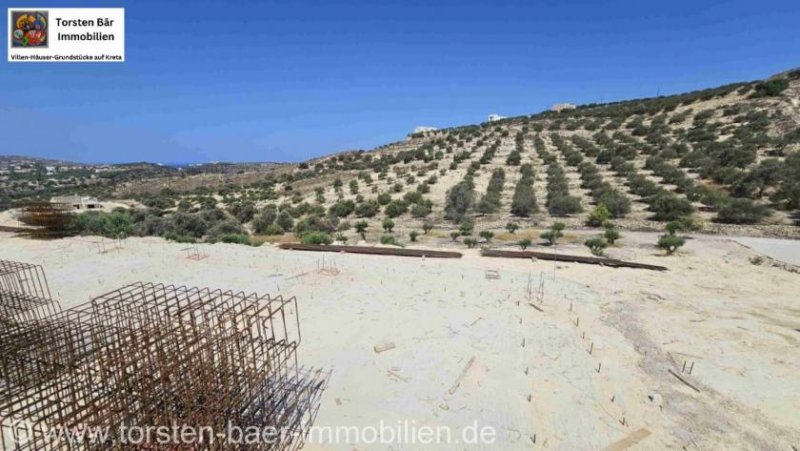 Kamilari Kreta, Kamilari, Baugrundstück mit Baugenehmigung. Grundstück kaufen