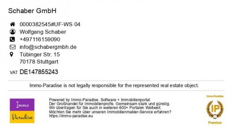 Stuttgart 3 Familien - Mittelhaus Haus kaufen