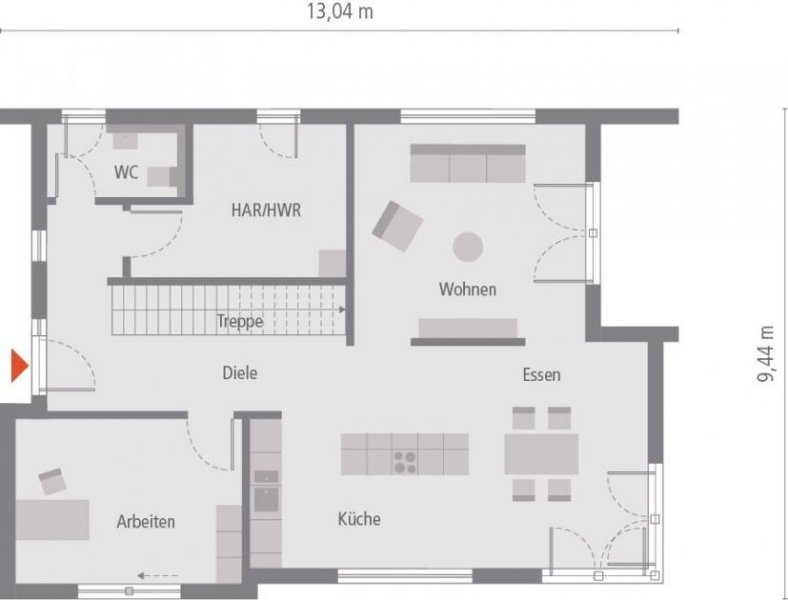 Ditzingen BAUHAUS-ARCHITEKTUR IN OKAL-DESIGN Haus kaufen