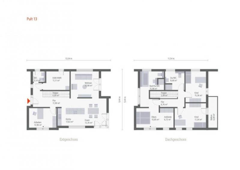 Ditzingen EIN HAUS MIT PULTDACH - INKLUSIVE SITZFENSTER XL! Haus kaufen