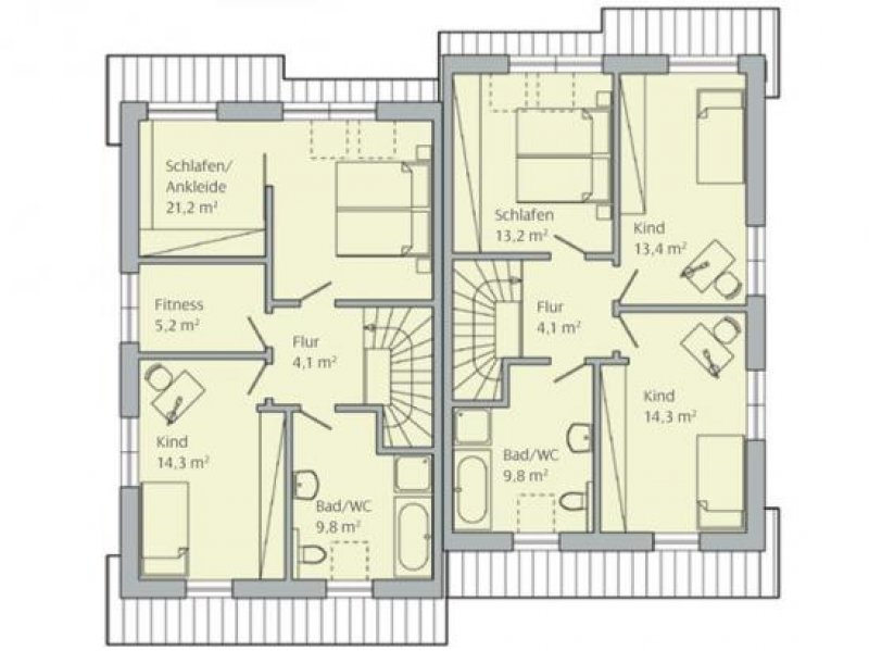 Steinheim an der Murr Energiesparende Doppelhaushälfte mit 4,5 Zimmer, 110 m² WP und Fussbodenheizung KfW 70 in Steinheim Haus kaufen