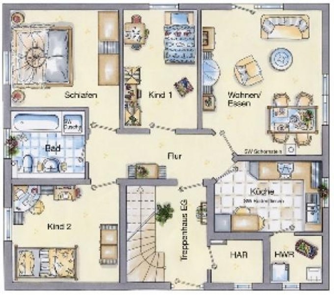 Eberdingen-Nußdorf Attraktives Zweifamilienhaus- wie geschaffen für große Familien Haus kaufen