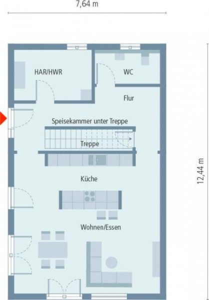Eberdingen in besonderer Aussichtslage Baupartner gesucht Doppelhaushälfte mit dem besonderen Raumkonzept Haus kaufen