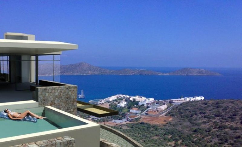Elounda, Lasithi, Kreta 5-Schlafzimmer-Privatvilla in prestigeträchtiger Lage Haus kaufen