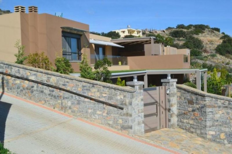 Elounda, Lasithi, Kreta Luxusvilla mit hohem Vermietpotential nahe am Meer Haus kaufen