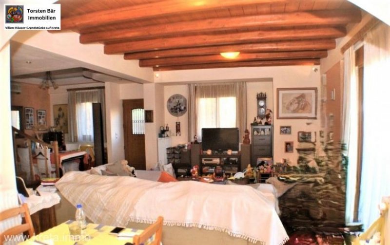 Elounda Kreta, Elounda: Freistehende moderne Steinvilla. Atemberaubende Aussicht Haus kaufen