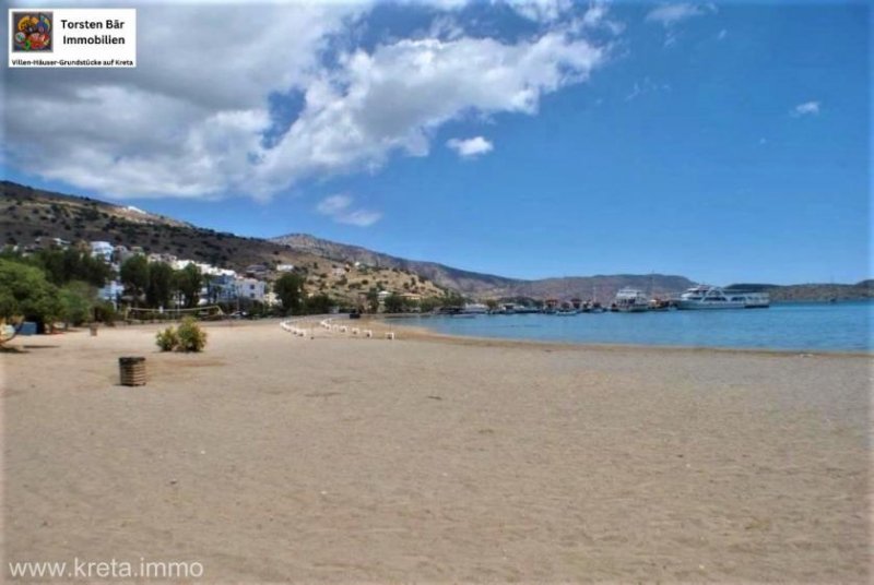 Elounda Kreta, Elounda: Freistehende moderne Steinvilla. Atemberaubende Aussicht Haus kaufen