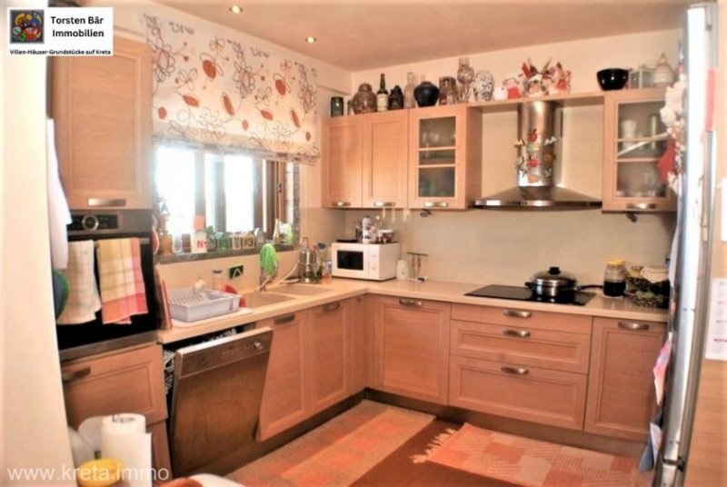 Elounda Kreta, Elounda: Freistehende moderne Steinvilla. Atemberaubende Aussicht Haus kaufen