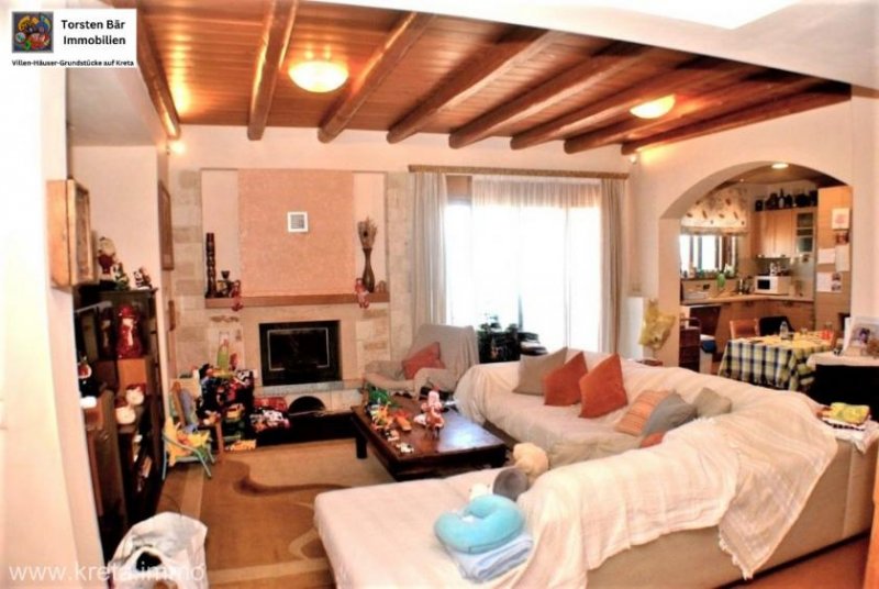 Elounda Kreta, Elounda: Freistehende moderne Steinvilla. Atemberaubende Aussicht Haus kaufen